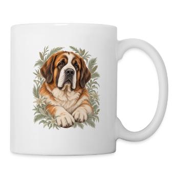 Alpenmastiff - Tasse - Weiß - Rechts