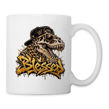 Blessed - Tasse - Weiß - Rechts