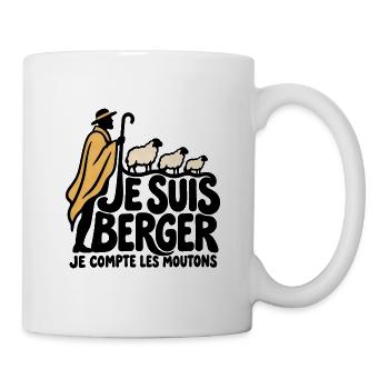 Ich bin ein Hirte – Humor - Tasse - Weiß - Rechts