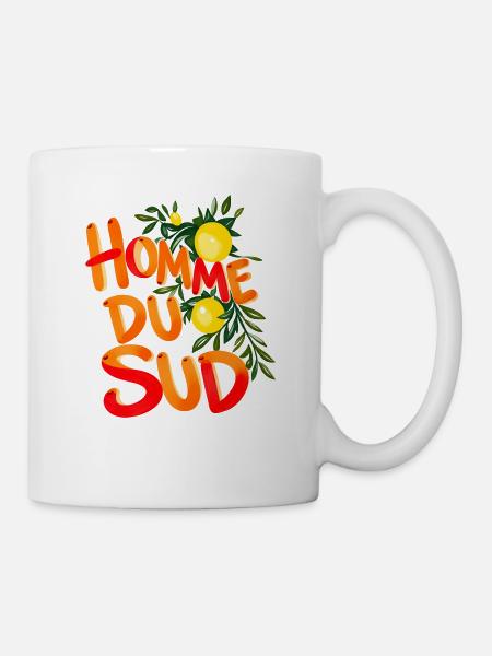 Southern Man Citrus Sun - Tasse - Weiß