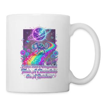 More Confused Than A Chameleon - Tasse - Weiß - Rechts