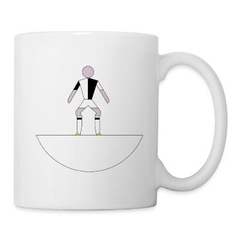 Miniaturgeometrische Figur - Tasse - Weiß - Rechts