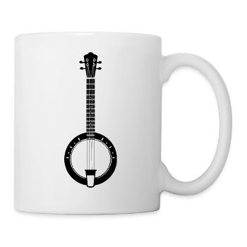 Banjo - Tasse - Weiß - Rechts