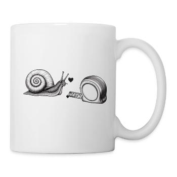 Liebe ist Liebe - Tasse - Weiß - Rechts
