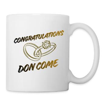 congratulations - Tasse - Weiß - Rechts