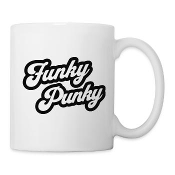 Funky Punky - Tasse - Weiß - Rechts