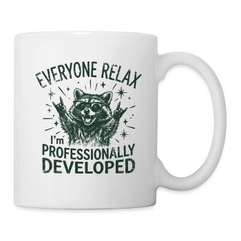 Everyone Relay – Professionally Developed - Tasse - Weiß - Rechts