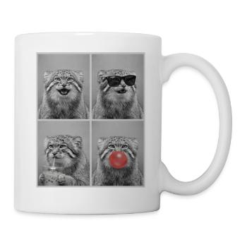 Manul Pallaskatze - Tasse - Weiß - Rechts