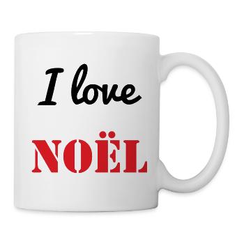 ICH LIEBE WEIHNACHTEN - Tasse - Weiß - Rechts