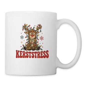 Weihnachtsstress – Lustiges Weihnachtsdesign - Tasse - Weiß - Rechts
