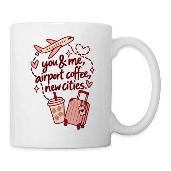 You & Me – New Cities - Tasse - Weiß - Rechts