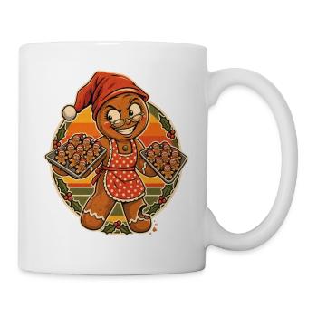 Christmas Lebkuchen-Oma mit Geheimcharge - Tasse - Weiß - Rechts