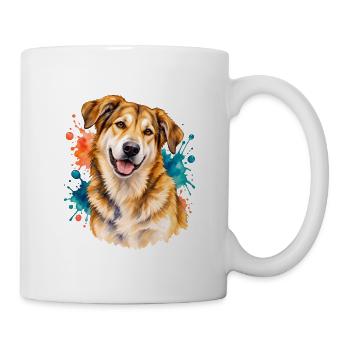 Mackenzie River Husky - Tasse - Weiß - Rechts
