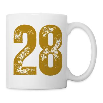 28 - Tasse - Weiß - Rechts