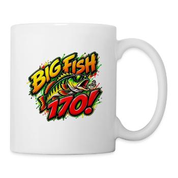 170_Big_Fish_Dart - Tasse - Weiß - Rechts