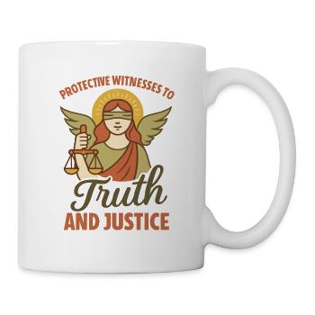 Forensic Nurse Practitioner TRuht & Justice - Tasse - Weiß - Rechts