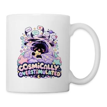 Kosmisch Überstimulierter Kuschelstern - Tasse - Weiß - Rechts