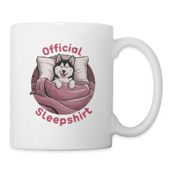 Offizielles Husky-schlafshirt - Tasse - Weiß - Rechts