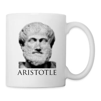 Aristoteles-Porträt - Tasse - Weiß - Rechts