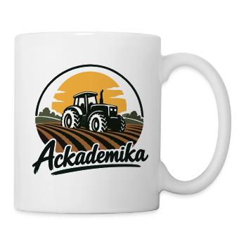 Ackademika - Akademiker - Wortspiel - Tasse - Weiß - Rechts
