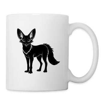 Fennec-Fuchs - Tasse - Weiß - Rechts