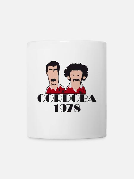 Cordoba 1978 Football Retro Maillot Cadeau - Mug blanc - blanc