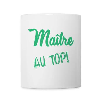 MEISTER - Tasse - Weiß - Vorne