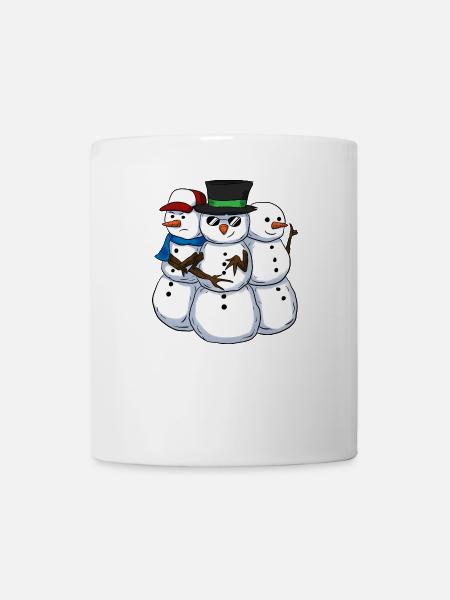Cool Snowmans Coole Schneemänner - Tasse - Weiß