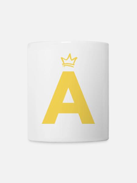 A comme Alvin - Mug blanc - blanc