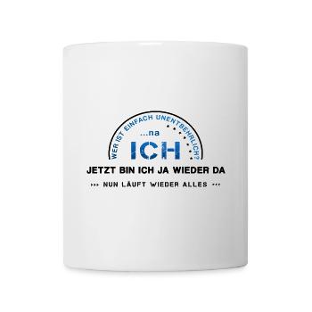 unentbehrlich Chef ich - Tasse - Weiß - Vorne
