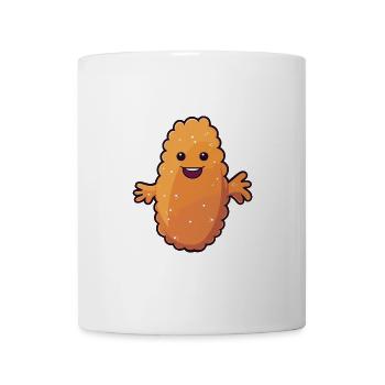 Seegurken-Karikatur Kawaii Bunte Illustration - Tasse - Weiß - Vorne