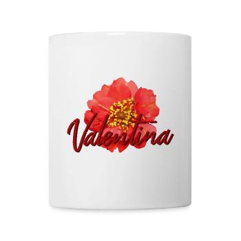 Valentina - Tasse - Weiß - Vorne