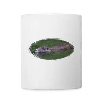 Nutria Biber Biberratte Wasserratte - Tasse - Weiß - Vorne