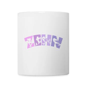 10. Geburtstag Mädchen 10 Jahre alt Meerjungfrau - Tasse - Weiß - Vorne