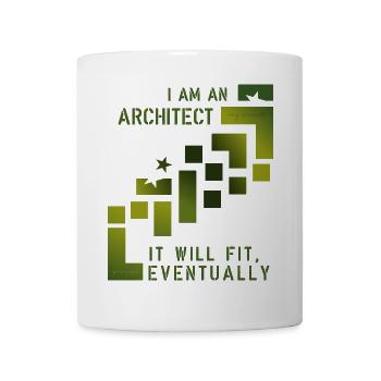 Architect - Tasse - Weiß - Vorne