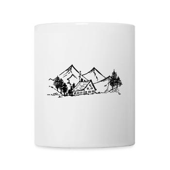 Cabin in the Hills - Tasse - Weiß - Vorne