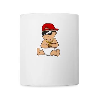Baby Boss Cool Boy Junge Gangster - Tasse - Weiß - Vorne