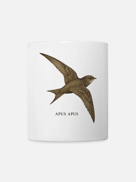 Mauersegler – Apus Apus - Tasse - Weiß