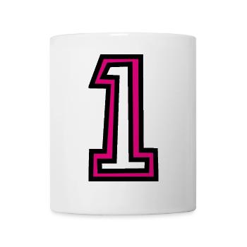 1. 1 JAHR. 1. JAHRESTAG. 1 JAHR GEBURTSTAG - Tasse - Weiß - Vorne