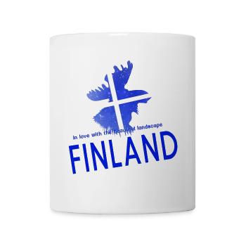 Finland Suomi - Tasse - Weiß - Vorne