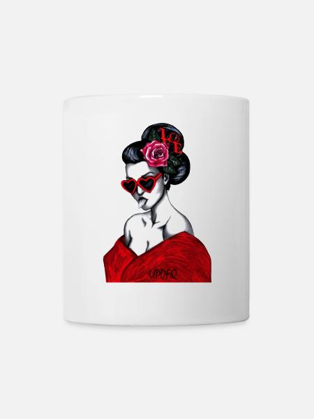 GEISHA - Tasse - Weiß