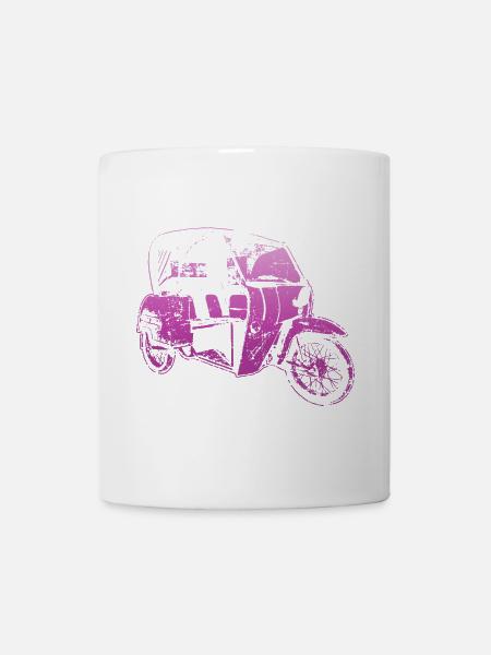 DDR Duo Kult-Oldtimer - Tasse - Weiß