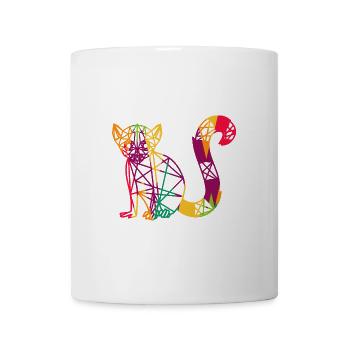 Verspielter Lemur Madagaskartour - Tasse - Weiß - Vorne