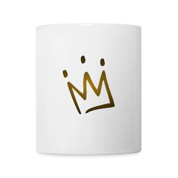 Krone - Tasse - Weiß - Vorne