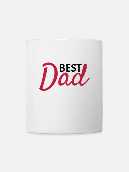 Best Dad - Tasse - Weiß