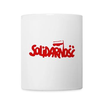 Solidarität - Solidarnosc - Tasse - Weiß - Vorne