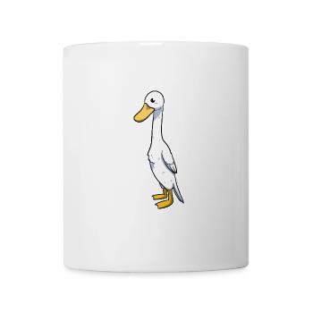 Laufente - Tasse - Weiß - Vorne