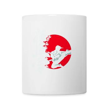 Kyokushin Karate Karatekämpfer Okinawa Karateka - Tasse - Weiß - Vorne