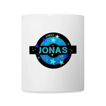Jonas Geburtstag Jonas - Tasse - Weiß - Vorne