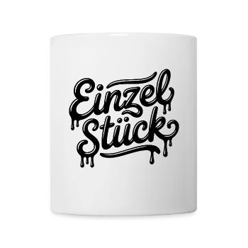 Einzelstück - Tasse - Weiß - Vorne